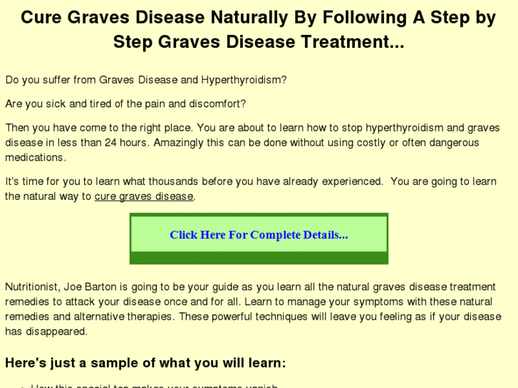 www.curegravesdisease.com