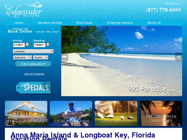 www.edgewatervacationhomes.com