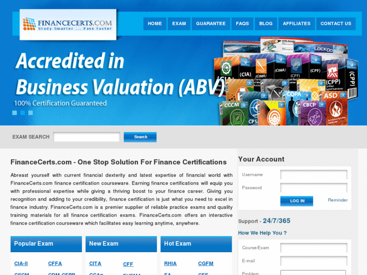 www.financecerts.com