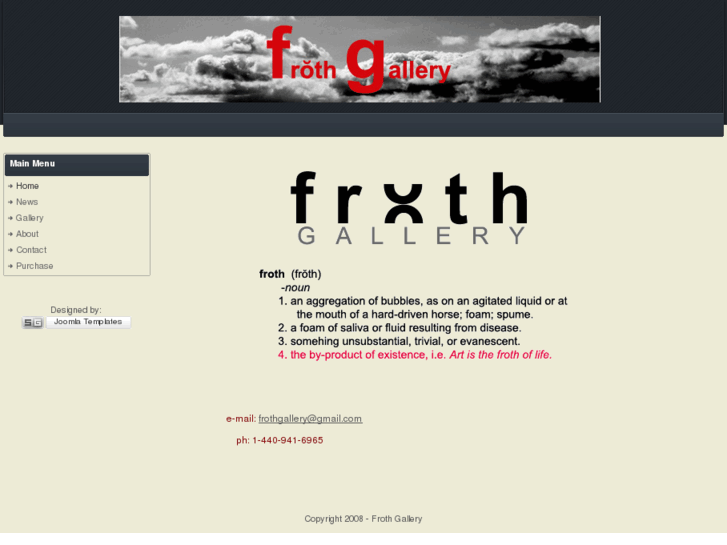 www.frothgallery.com