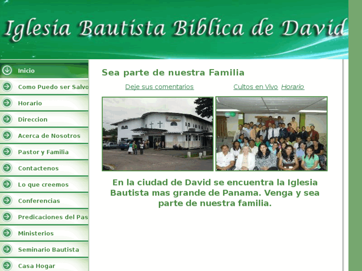 www.iglesiabautistabiblicadedavid.com