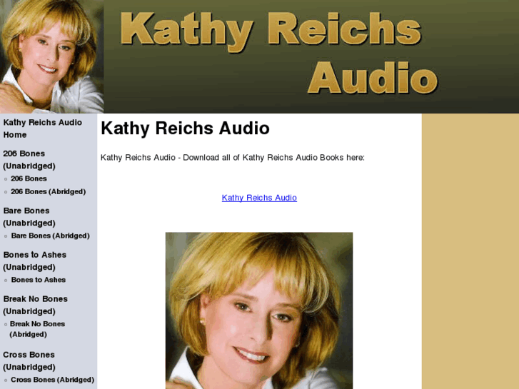 www.kathyreichsaudio.com