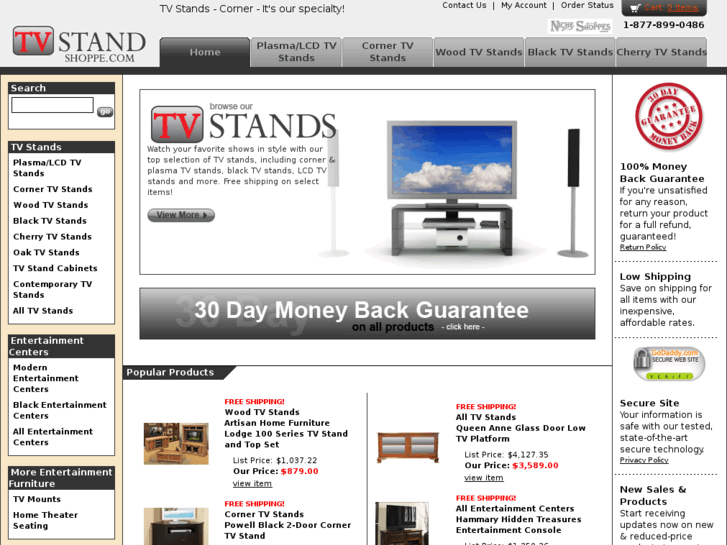 www.tvstandshoppe.com