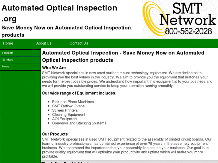 www.automatedopticalinspection.org