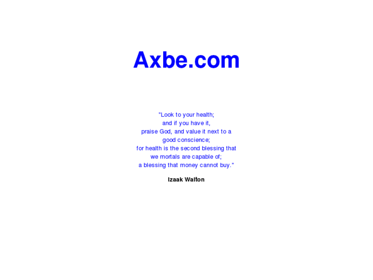 www.axbe.com