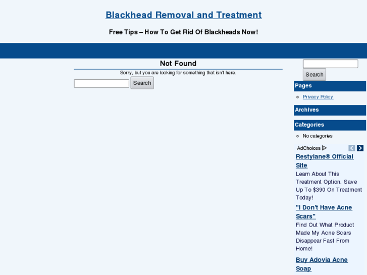 www.blackheadremovaltreatment.com