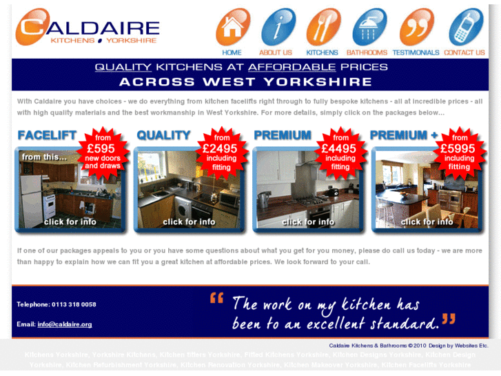 www.caldairekitchensandbathrooms.co.uk