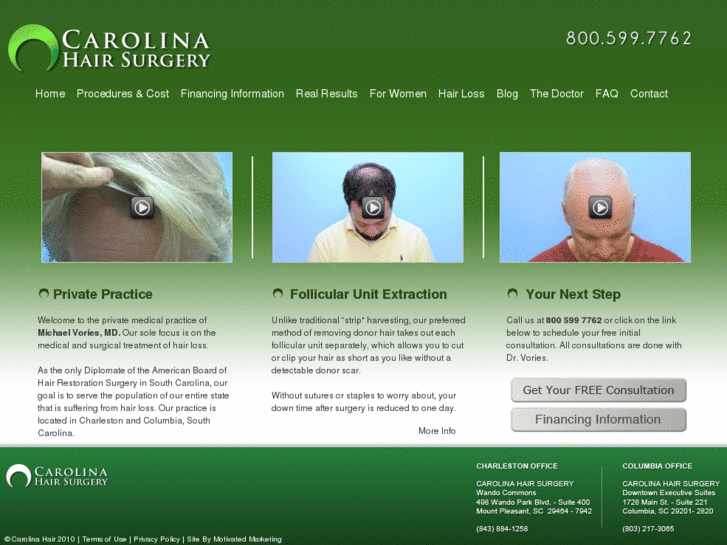 www.carolinahairsurgery.com