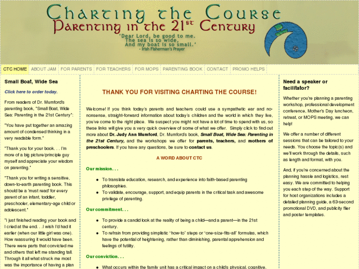 www.chartingthecourse.net