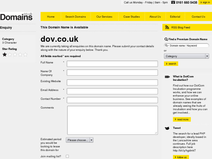 www.dov.co.uk
