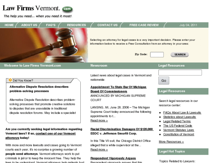 www.lawfirmsvermont.com