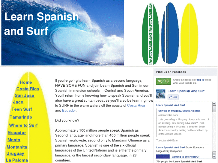 www.learnspanishandsurf.com