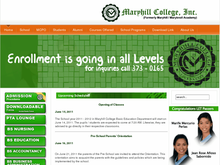 www.maryhillcollege.edu.ph