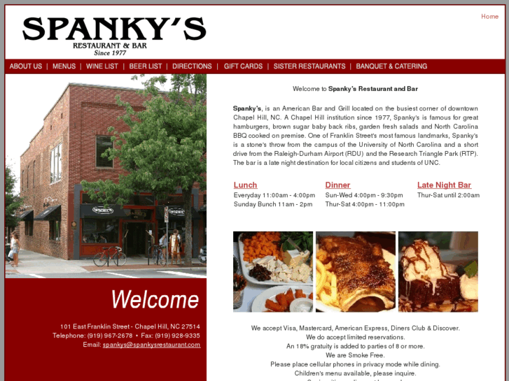 www.spankysrestaurant.com