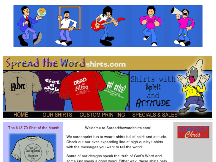 www.spreadthewordshirts.com