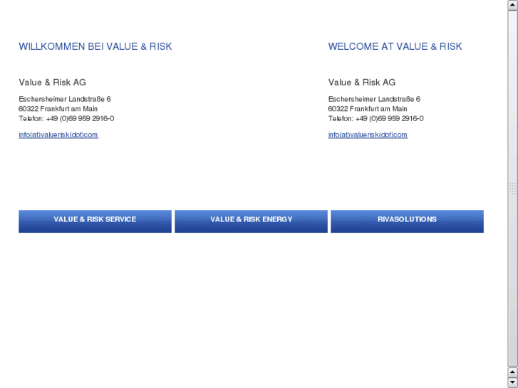 www.value-risk.net