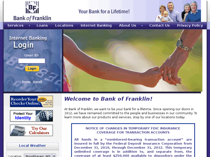 www.bankoffranklin.com