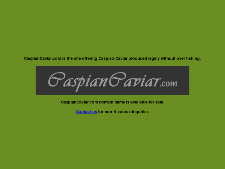 www.caspiancaviar.com