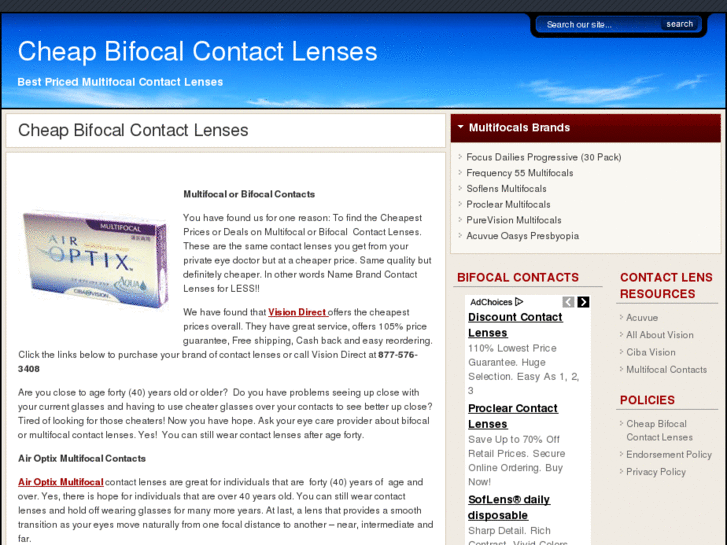 www.cheapbifocalcontacts.com