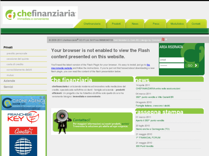 www.chefinanziaria.com