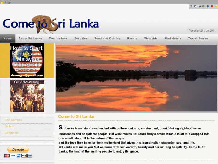www.cometosrilanka.com