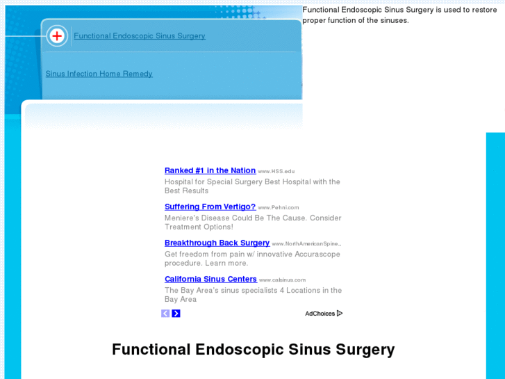 www.functionalendoscopicsinussurgery.com