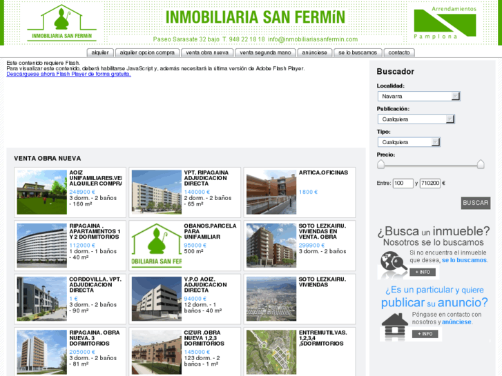 www.inmobiliariasanfermin.com