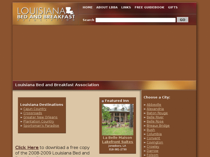 www.louisianabandb.com