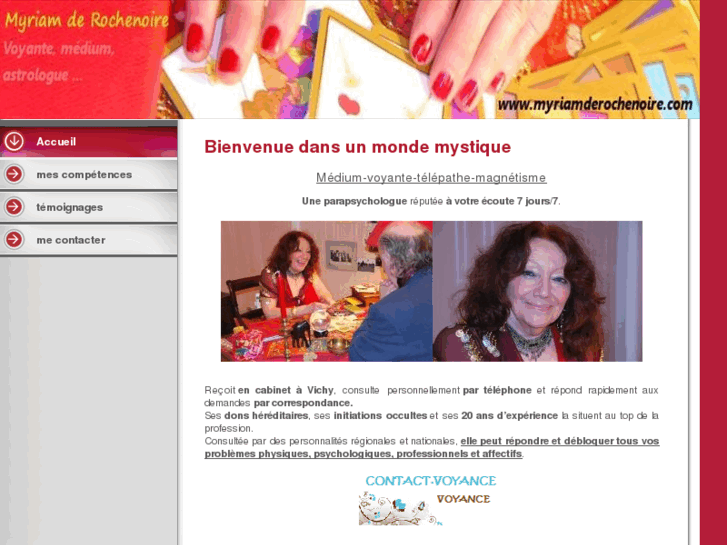 www.myriamderochenoire.com