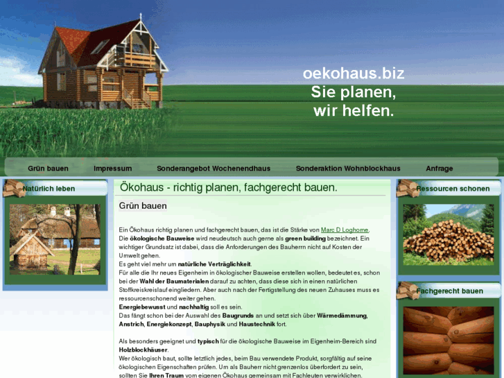 www.oekohaus.biz