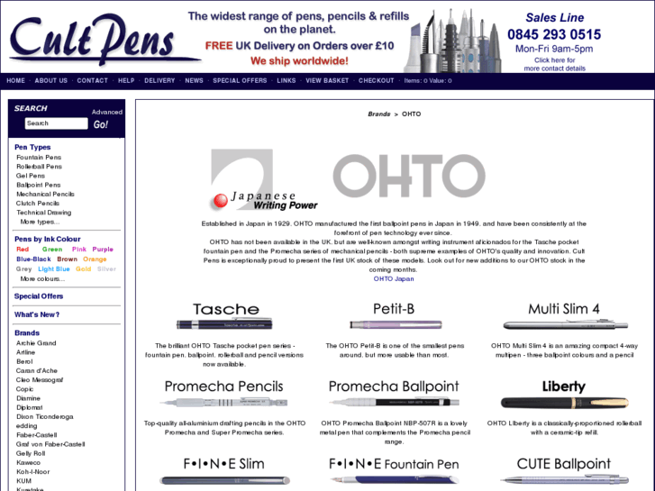 www.ohto-pens.com