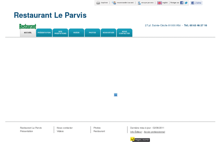 www.restaurantleparvis.com