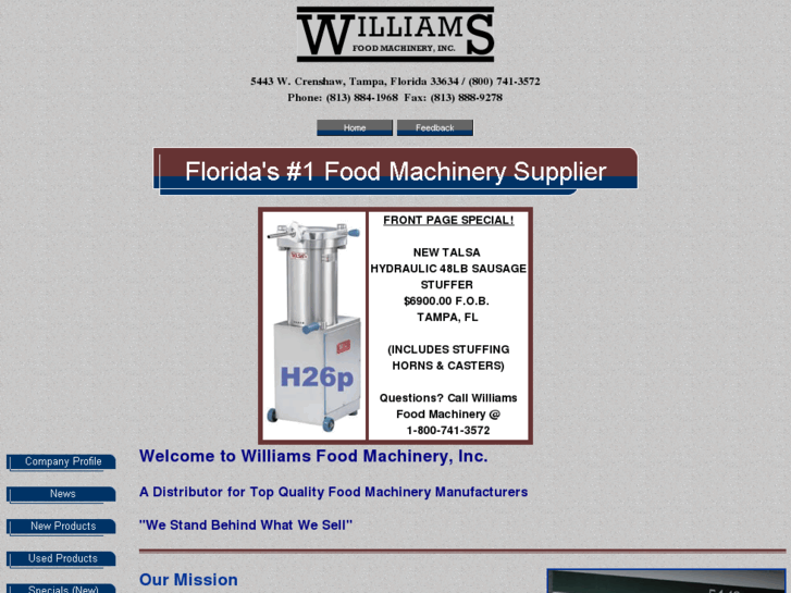 www.williamsfoodmachinery.com