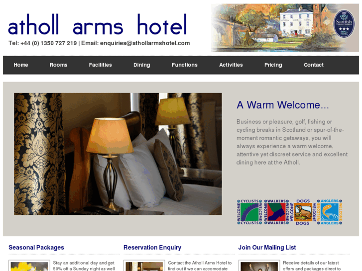 www.athollarmshotel.com