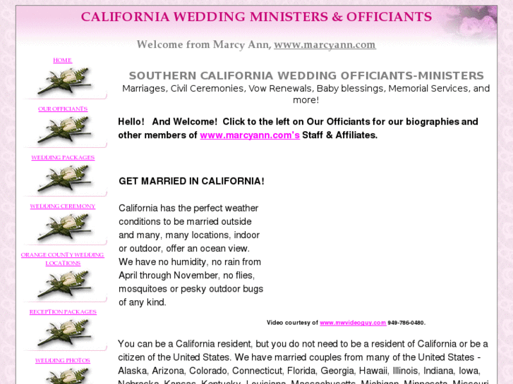 www.californiaweddingministers-officiants.com