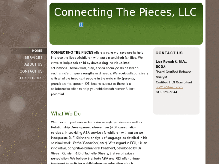 www.connectingpieces.com