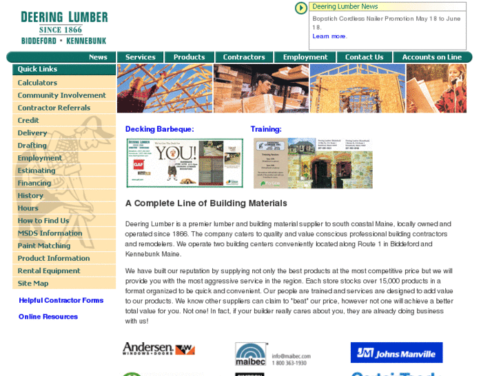 www.deeringlumber.com