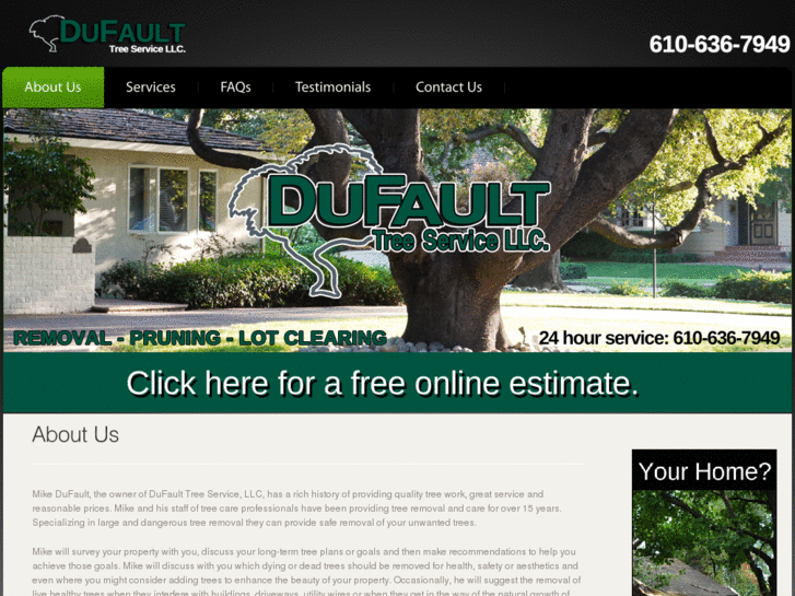 www.dufaulttreeservice.com