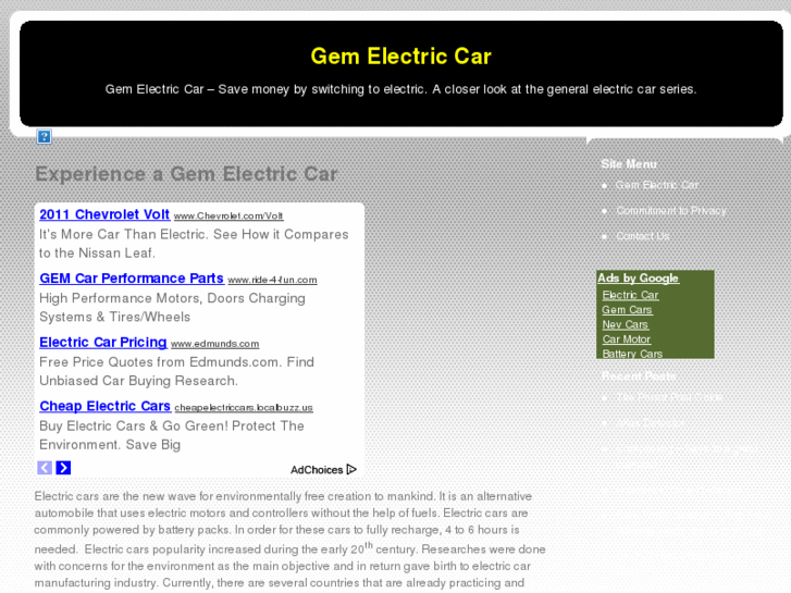 www.gemelectriccar.org