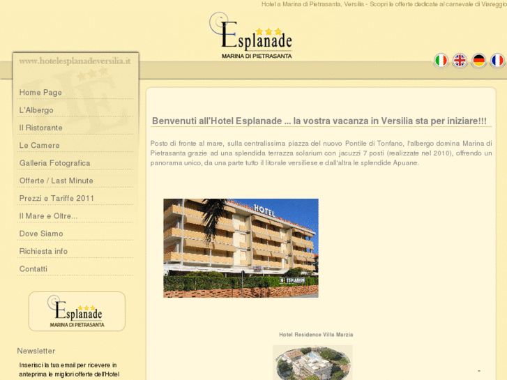 www.hotelesplanadeversilia.it