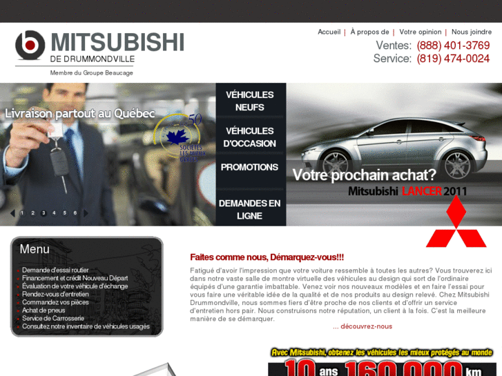 www.mitsubishidrummondville.com