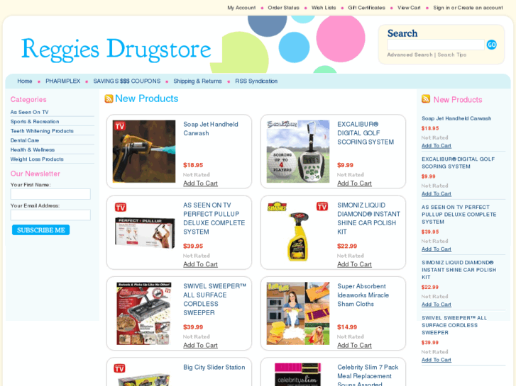 www.reggiesdrugstore.com