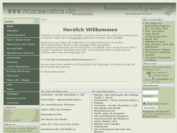 www.rezensenten.de