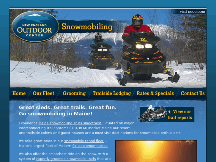 www.snowmobilinginmaine.com