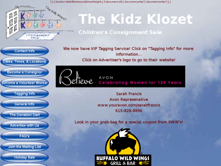 www.thekidzklozet.com