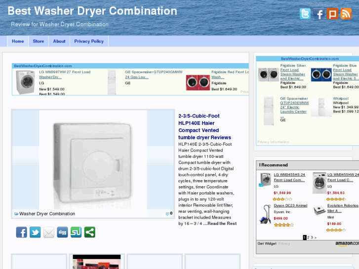 www.bestwasherdryercombination.com