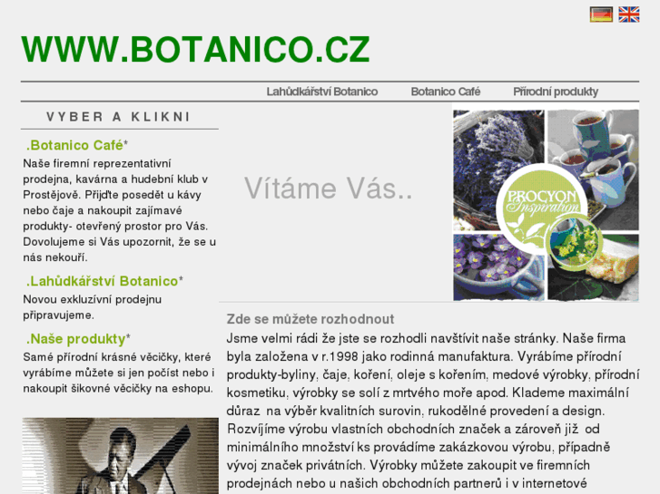 www.botanico.cz