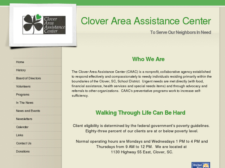 www.cloverareaassistance.com