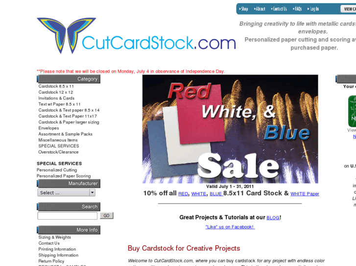 www.cutcardstock.com