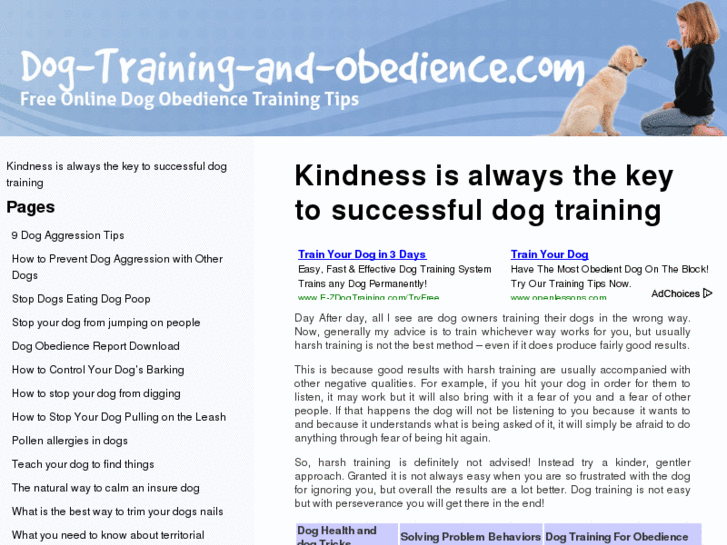 www.dog-training-and-obedience.com